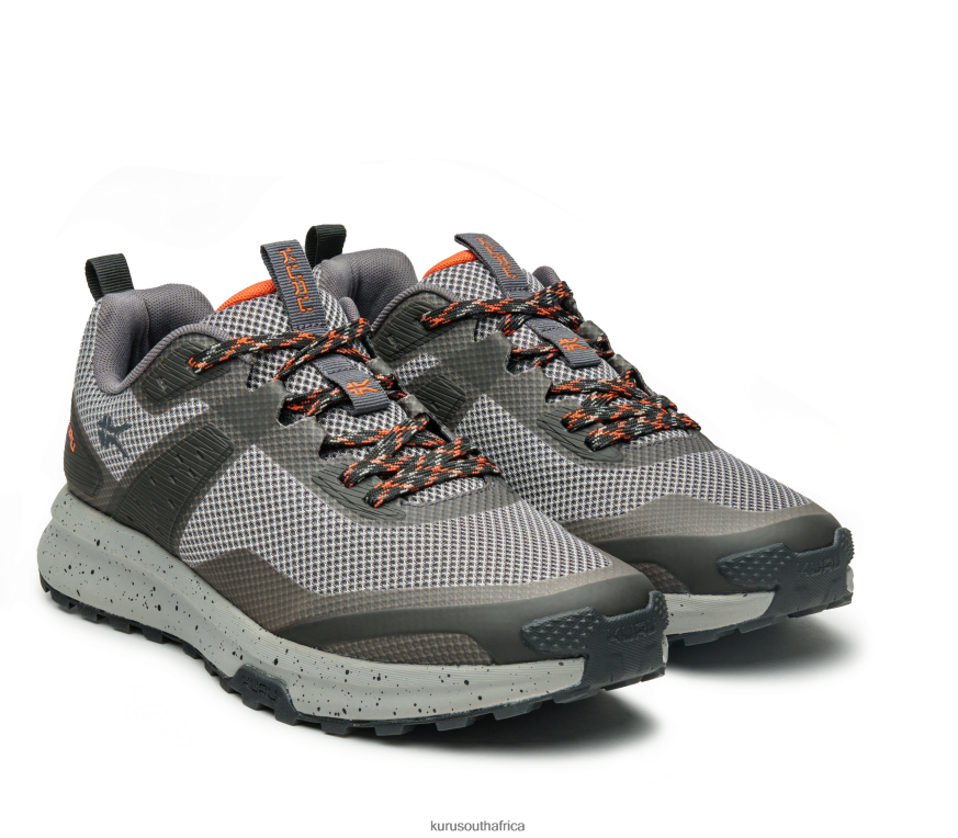Men ATOM TRAIL 6X6J4J138 Kuru Lead Gray/Orange Spice Shoes