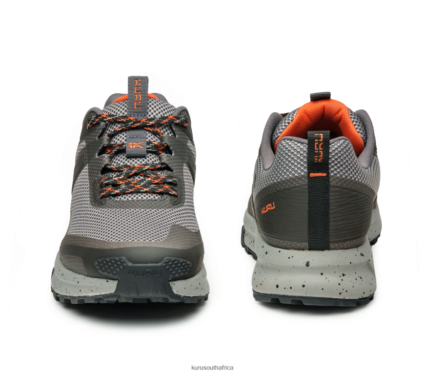 Men ATOM TRAIL 6X6J4J138 Kuru Lead Gray/Orange Spice Shoes