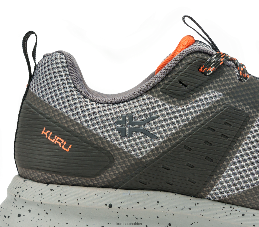 Men ATOM TRAIL 6X6J4J138 Kuru Lead Gray/Orange Spice Shoes