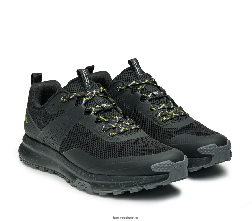 Men ATOM TRAIL 6X6J4J145 Kuru Jet Black/K U R U Green Shoes