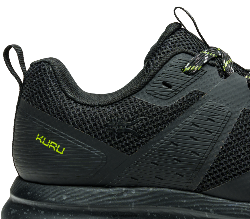 Men ATOM TRAIL 6X6J4J145 Kuru Jet Black/K U R U Green Shoes