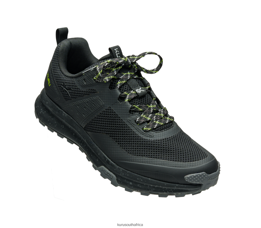 Men ATOM TRAIL 6X6J4J145 Kuru Jet Black/K U R U Green Shoes