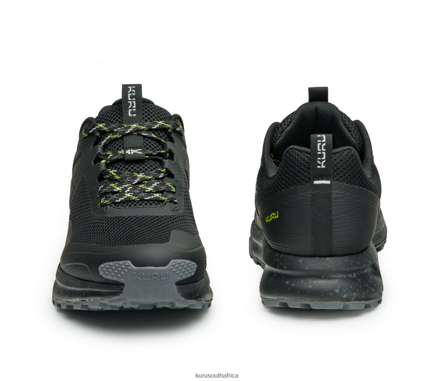 Men ATOM TRAIL 6X6J4J145 Kuru Jet Black/K U R U Green Shoes