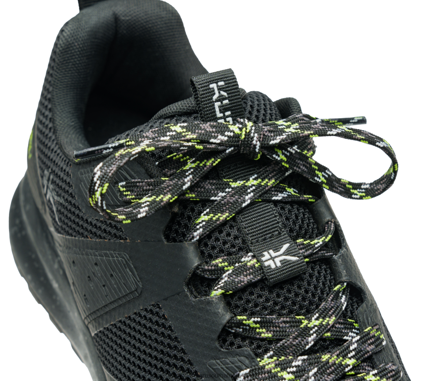 Men ATOM TRAIL 6X6J4J145 Kuru Jet Black/K U R U Green Shoes