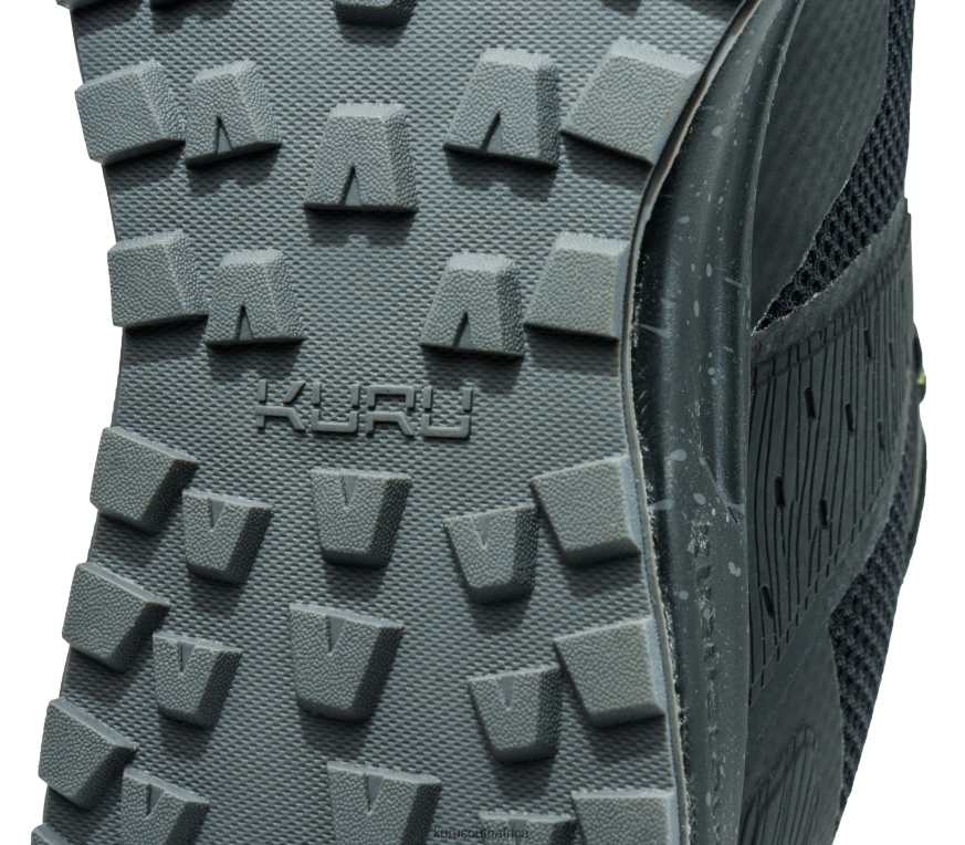 Men ATOM TRAIL 6X6J4J145 Kuru Jet Black/K U R U Green Shoes