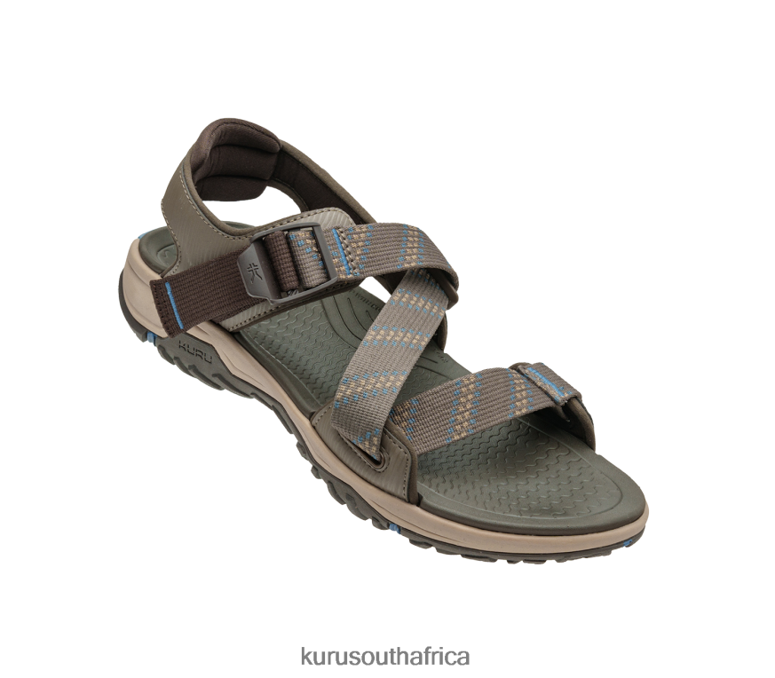 Men CURRENT 6X6J4J197 Kuru Cedar Brown/Mineral Blue Shoes