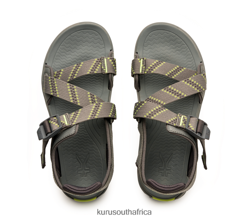 Men CURRENT 6X6J4J204 Kuru Slate Gray/Green Shoes