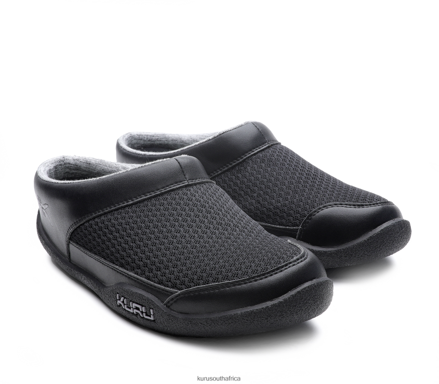 Men DRAFT 6X6J4J181 Kuru Jet Black Shoes