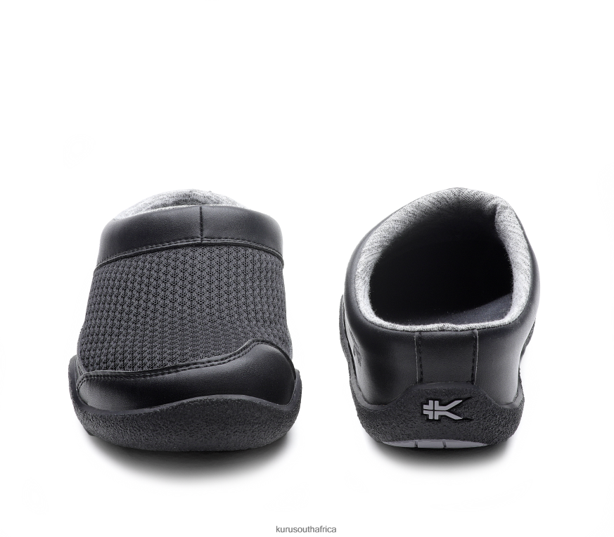 Men DRAFT 6X6J4J181 Kuru Jet Black Shoes