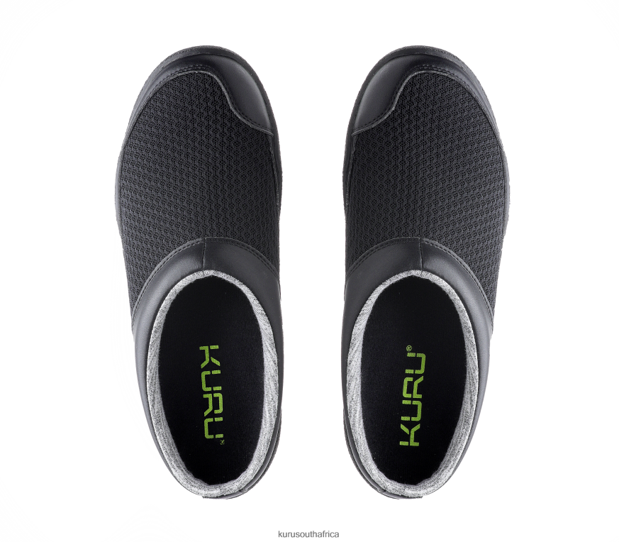 Men DRAFT 6X6J4J181 Kuru Jet Black Shoes