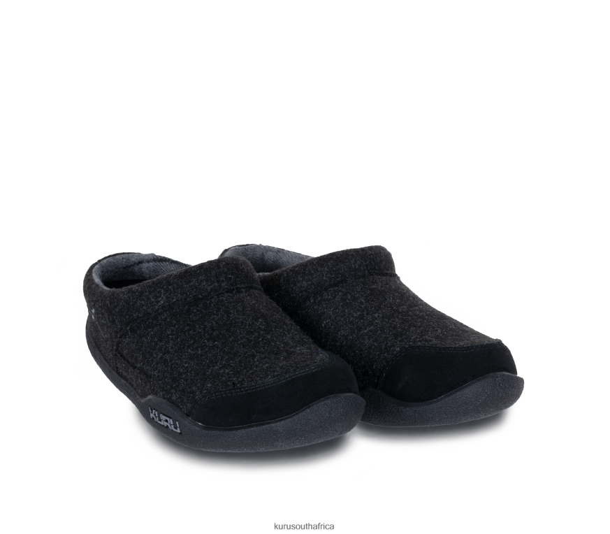 Men DRAFT 6X6J4J185 Kuru Charcoal/Black Shoes