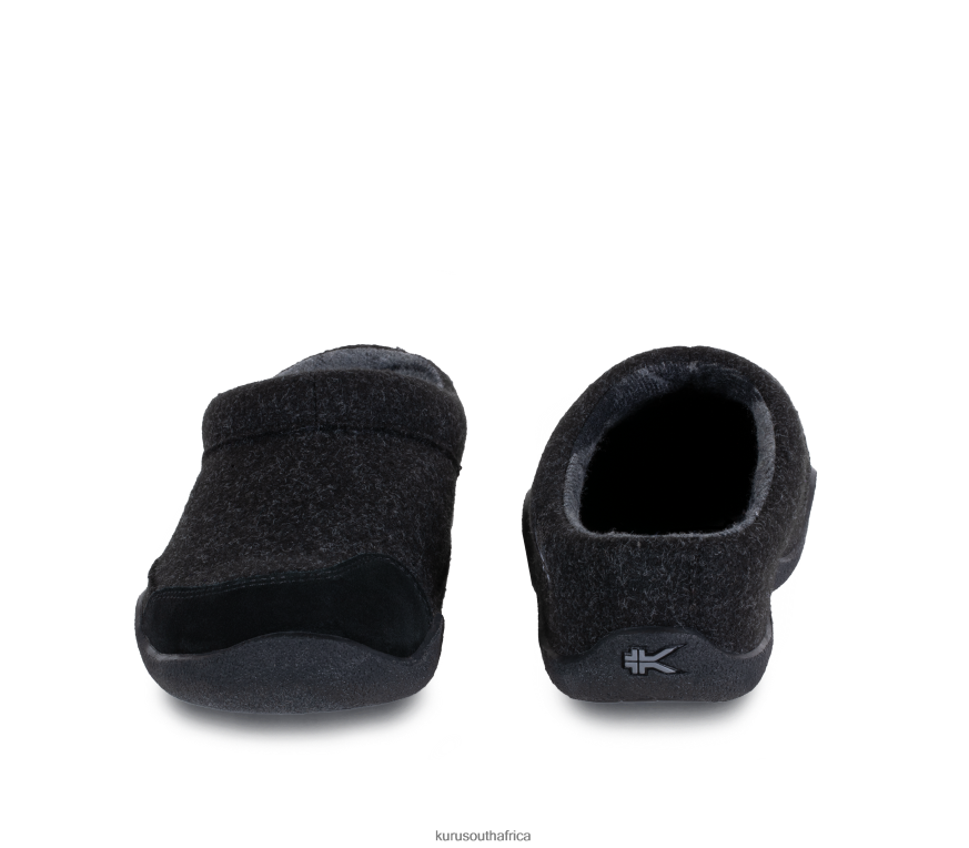 Men DRAFT 6X6J4J185 Kuru Charcoal/Black Shoes