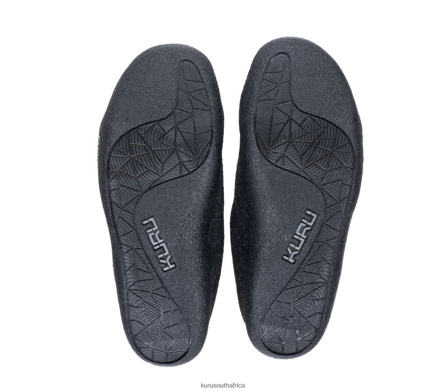 Men DRAFT 6X6J4J185 Kuru Charcoal/Black Shoes