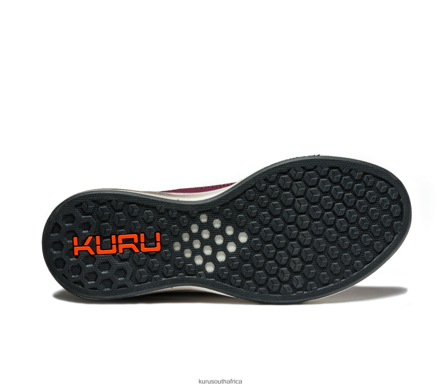 Men FLUX 6X6J4J135 Kuru Maroon/Jet Black Shoes