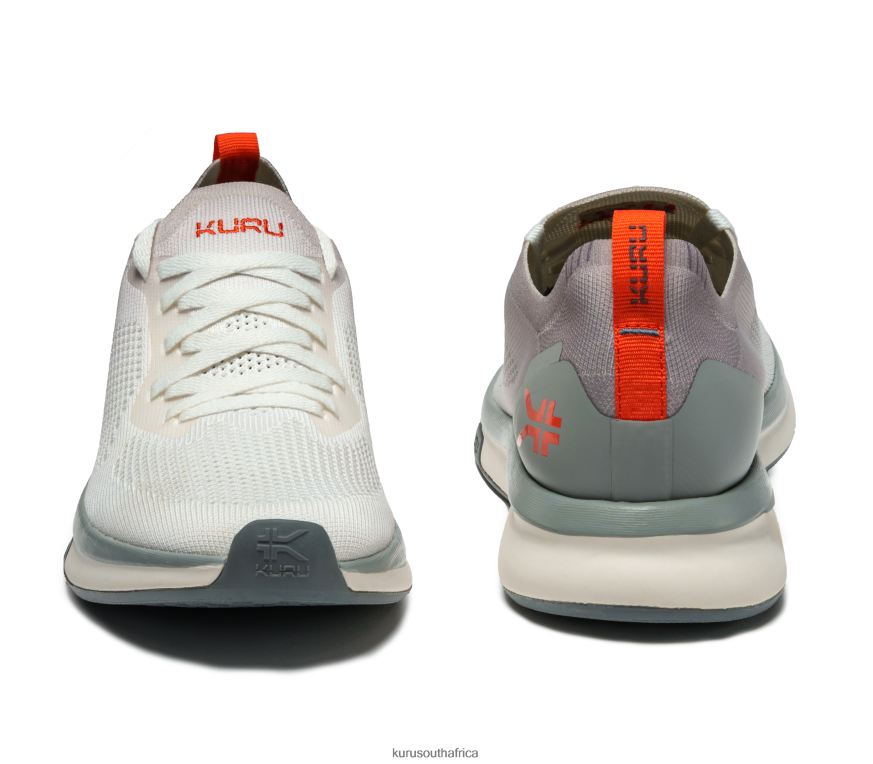 Men FLUX 6X6J4J137 Kuru Dove Gray/Orange Spice Shoes