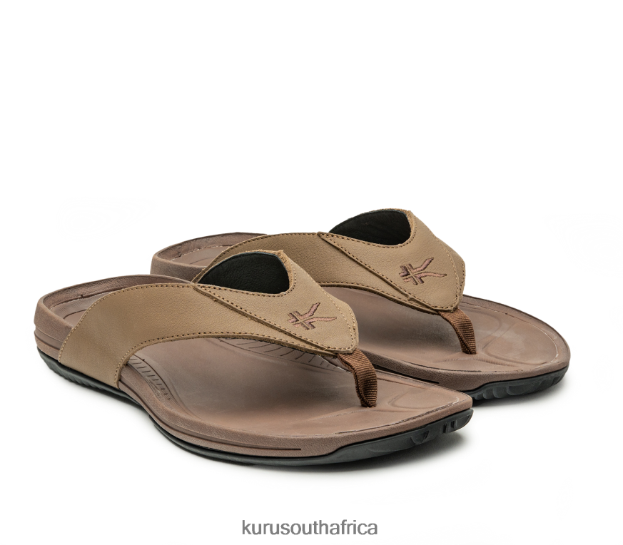 Men KALA 6X6J4J198 Kuru Chocolate Brown Shoes