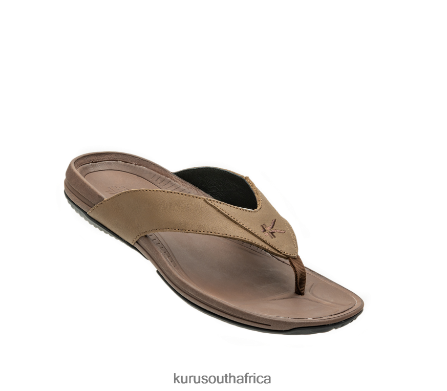 Men KALA 6X6J4J198 Kuru Chocolate Brown Shoes