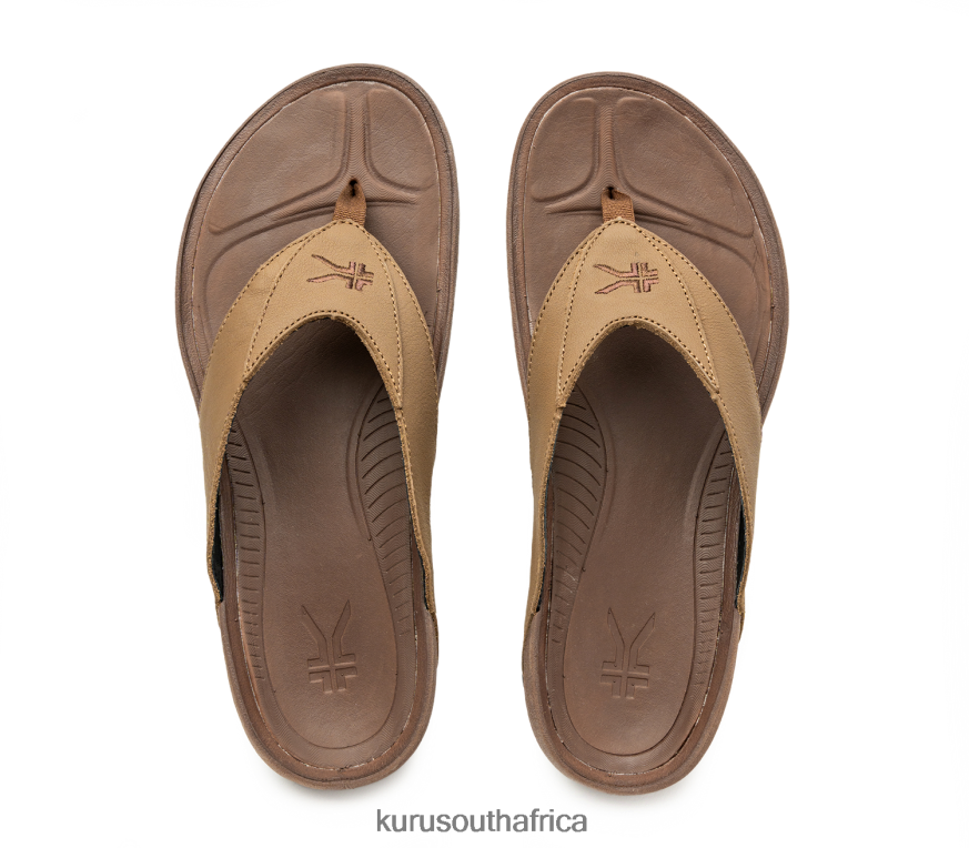 Men KALA 6X6J4J198 Kuru Chocolate Brown Shoes