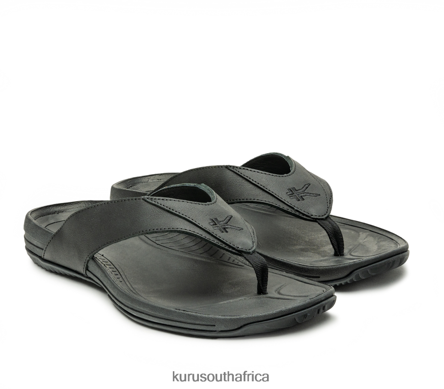 Men KALA 6X6J4J201 Kuru Jet Black Shoes