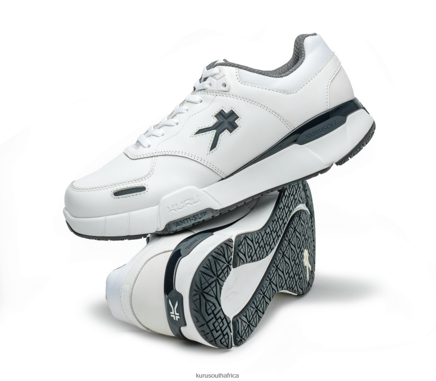 Men KINETIC 6X6J4J153 Kuru Bright White/Graphite Shoes