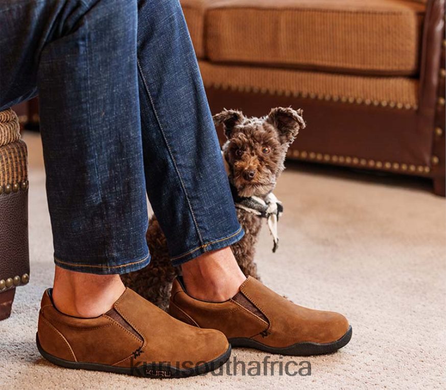 Men KIVI 6X6J4J179 Kuru Lead Gray/Tan Shoes