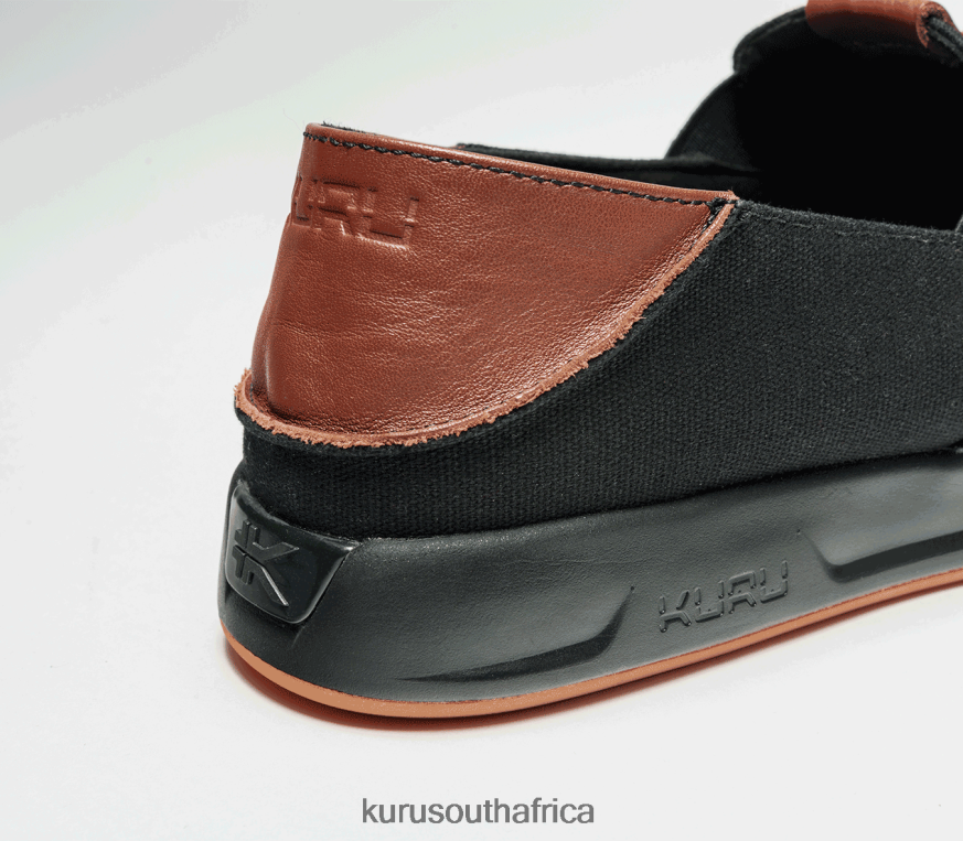 Men PACE 6X6J4J180 Kuru Jet Black/Rich Walnut Shoes