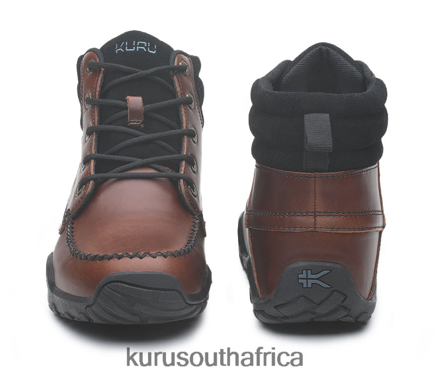 Men QUEST 6X6J4J207 Kuru Java Brown/Jet Black Shoes