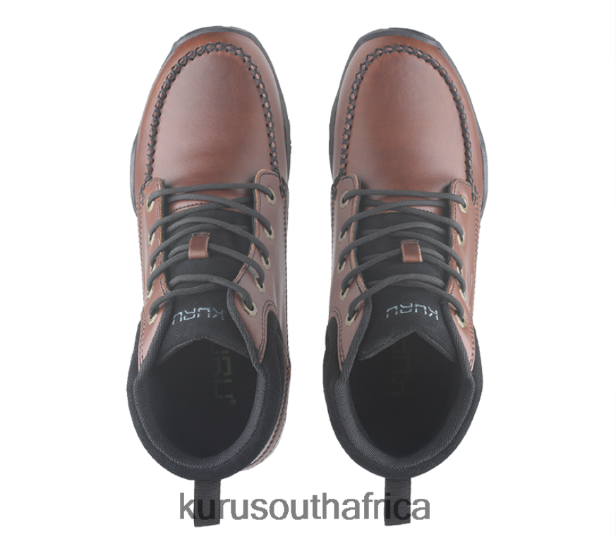 Men QUEST 6X6J4J207 Kuru Java Brown/Jet Black Shoes