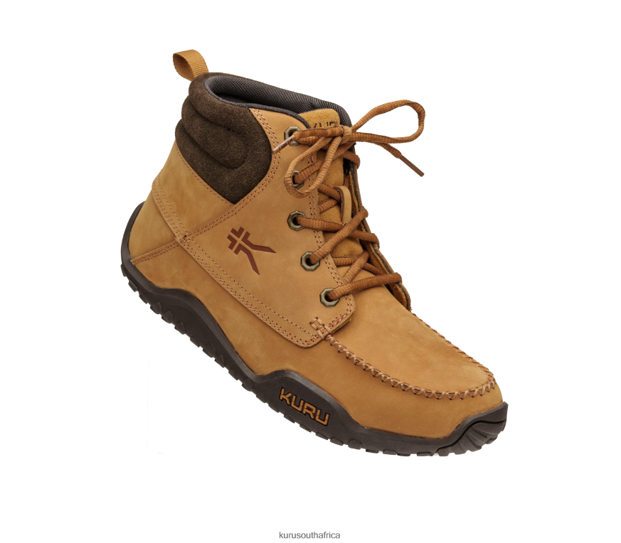 Men QUEST 6X6J4J208 Kuru Golden Wheat/Woodstock Brown Shoes