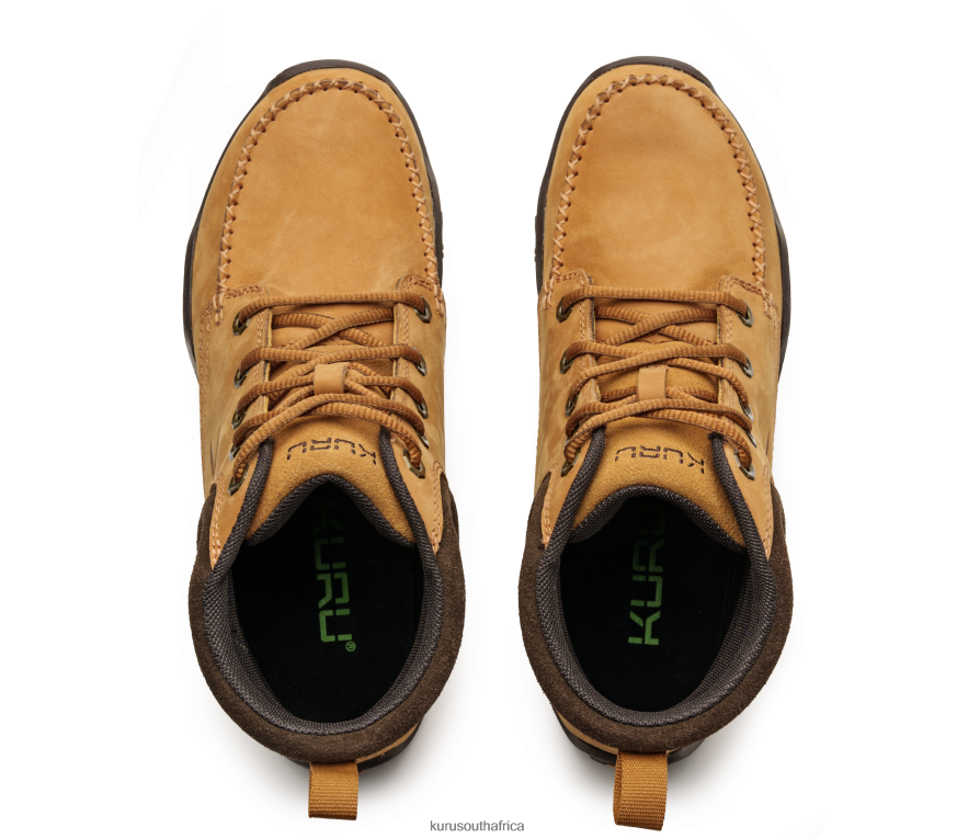 Men QUEST 6X6J4J208 Kuru Golden Wheat/Woodstock Brown Shoes