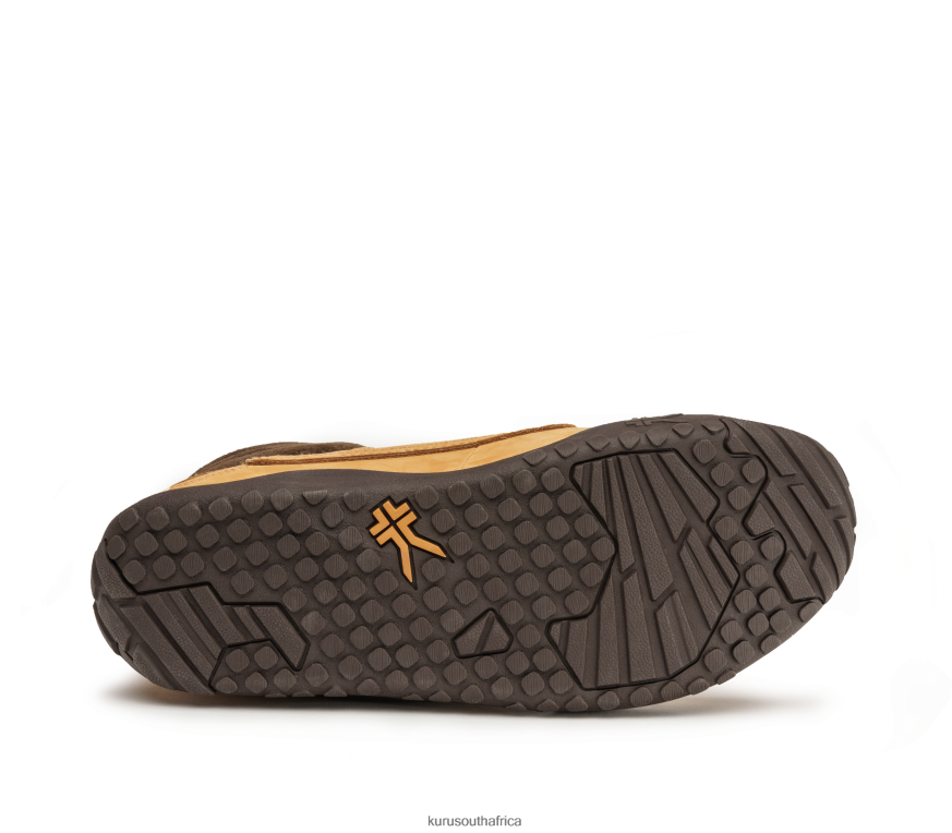 Men QUEST 6X6J4J208 Kuru Golden Wheat/Woodstock Brown Shoes