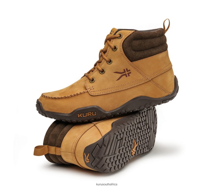 Men QUEST 6X6J4J208 Kuru Golden Wheat/Woodstock Brown Shoes