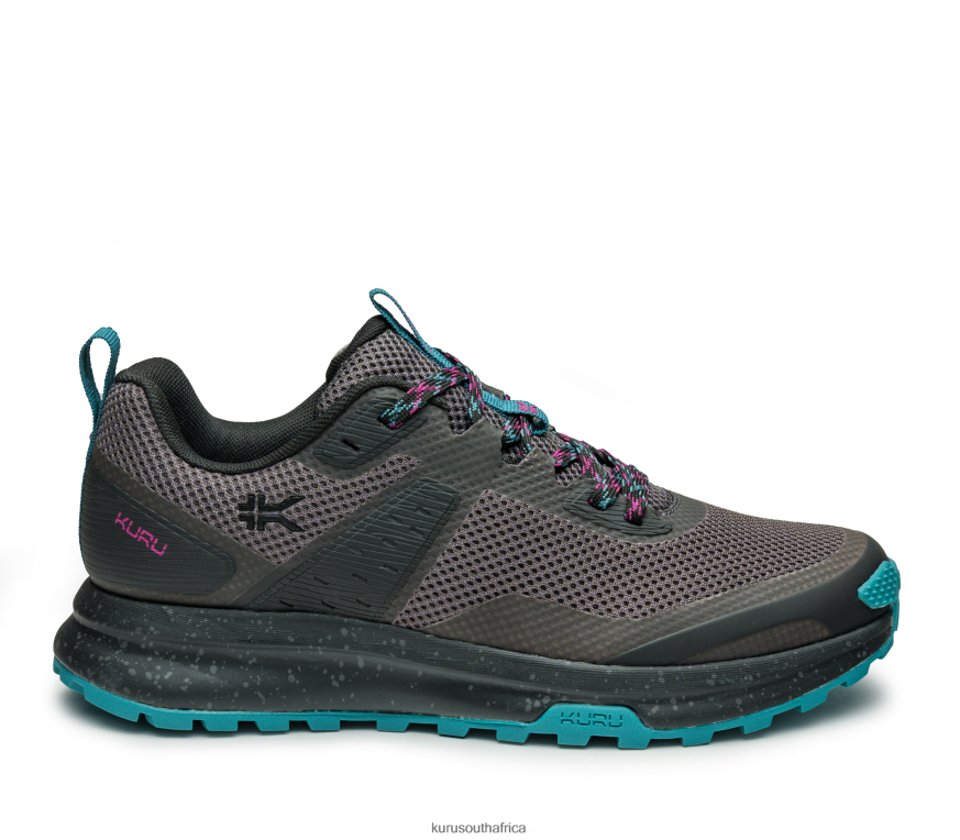 Women ATOM TRAIL 6X6J4J5 Kuru Jet Black/Dark Teal Shoes