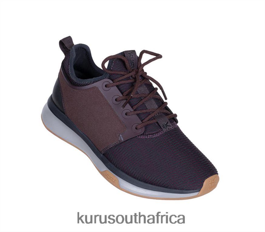 Women ATOM WIDE 6X6J4J43 Kuru Wine Purple/Storm Gray/Black Shadow Shoes