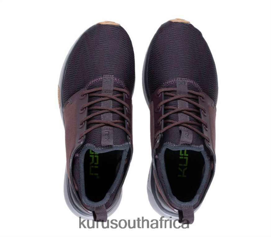 Women ATOM WIDE 6X6J4J43 Kuru Wine Purple/Storm Gray/Black Shadow Shoes