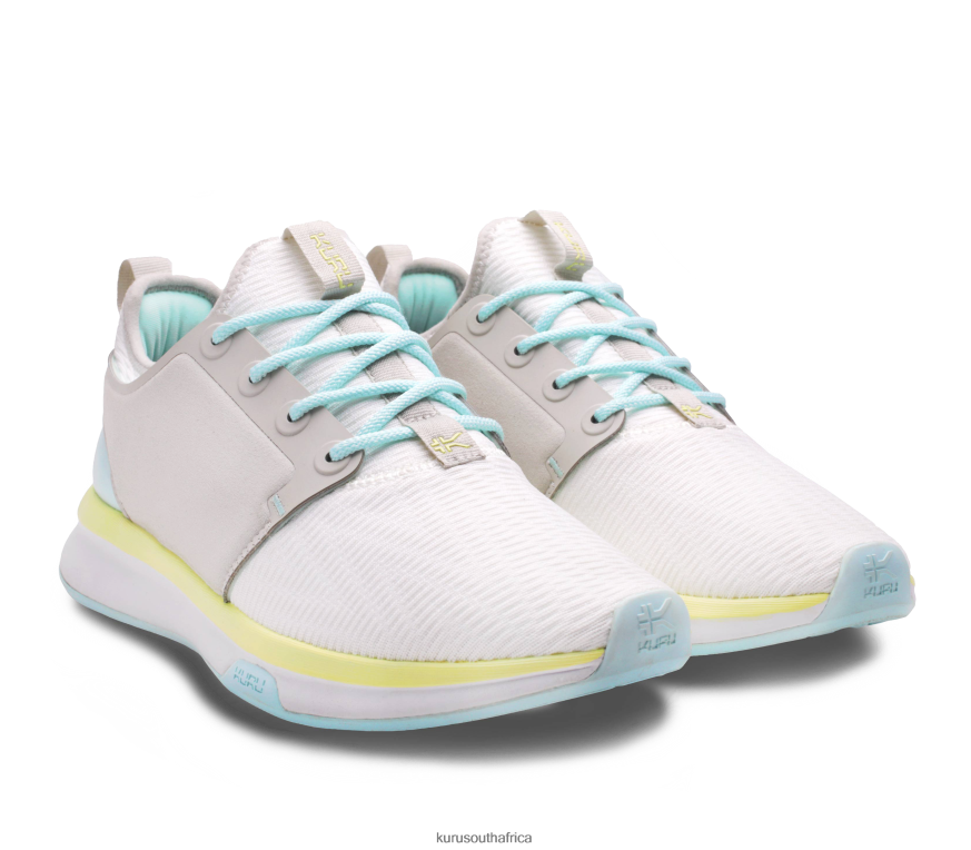 Women ATOM WIDE 6X6J4J48 Kuru Bright White/Ice Blue Shoes