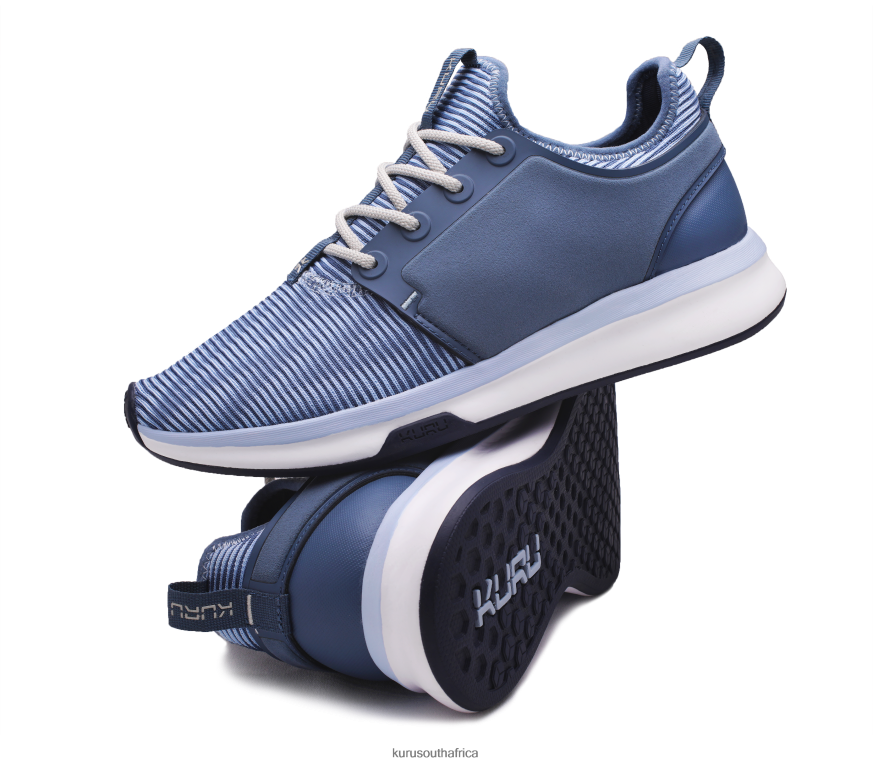 Women ATOM WIDE 6X6J4J56 Kuru Mineral Blue/Bone Gray Shoes