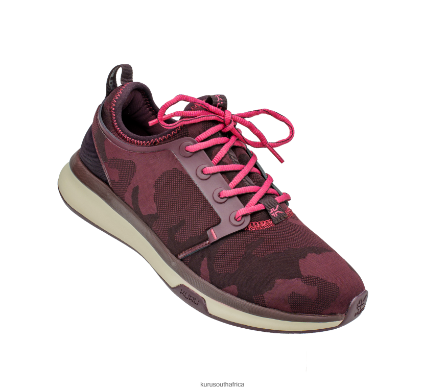 Women ATOM WIDE 6X6J4J60 Kuru Camo Wine/Pink Sorbet Shoes