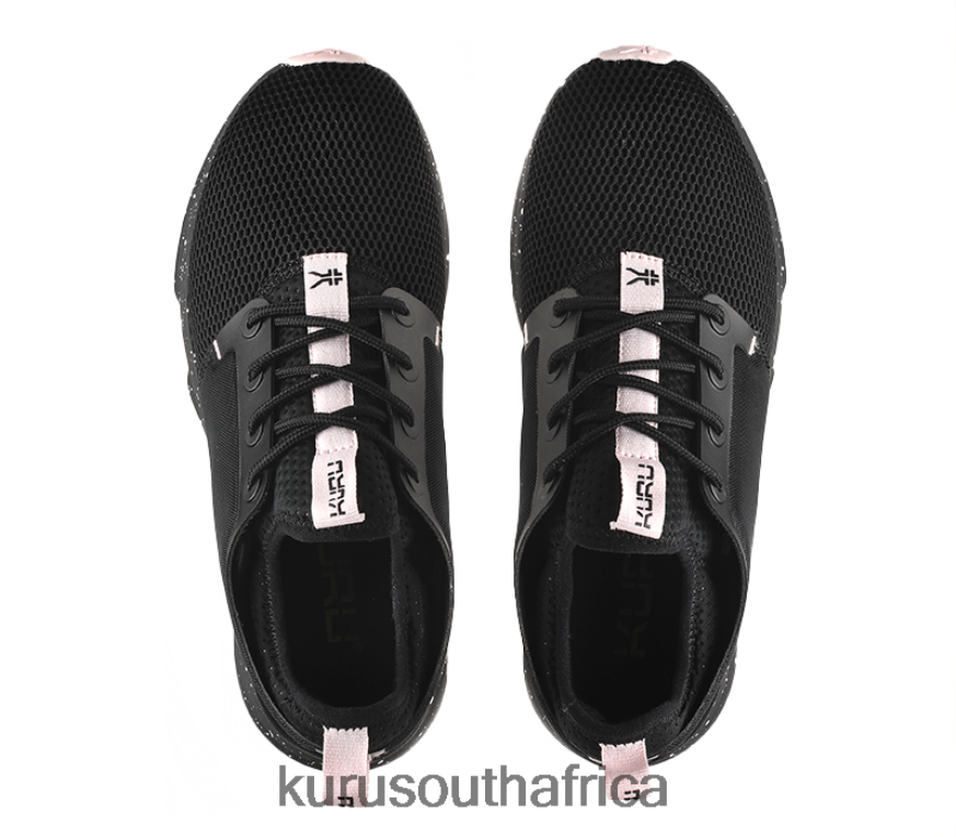 Women ATOM WIDE 6X6J4J65 Kuru Jet Black/Misty Lilac Shoes