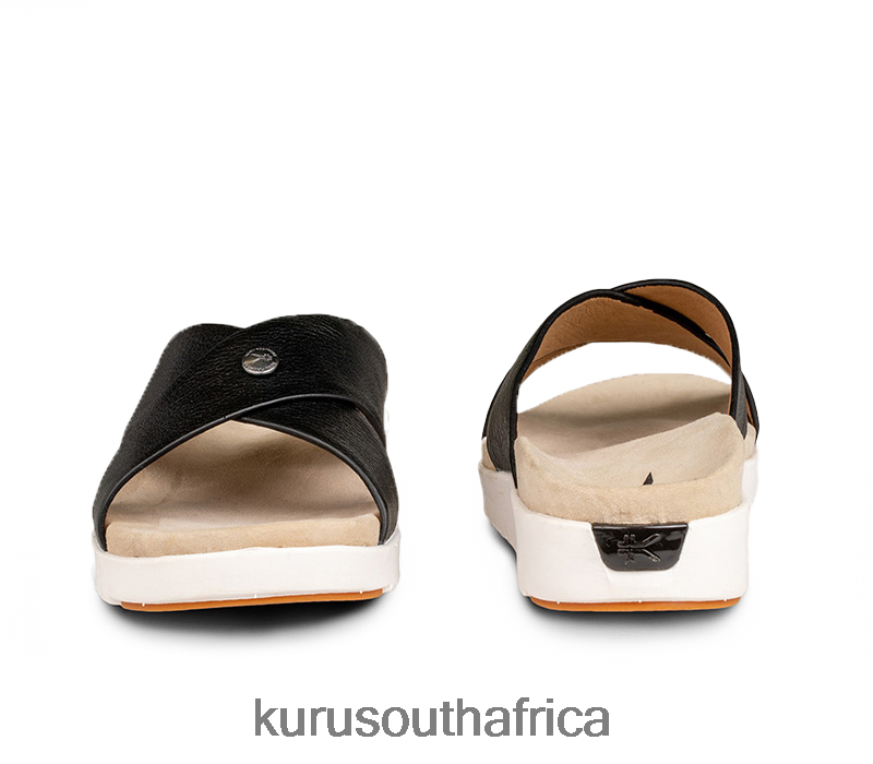 Women BREEZE 6X6J4J118 Kuru Jet Black/White/Gum Shoes