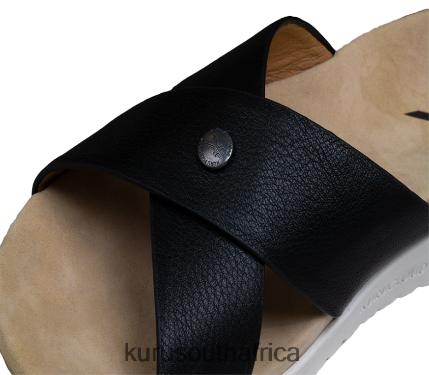 Women BREEZE 6X6J4J118 Kuru Jet Black/White/Gum Shoes