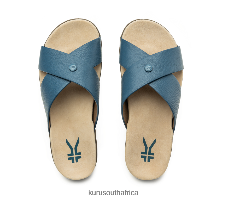 Women BREEZE 6X6J4J124 Kuru Mineral Blue/Faded Brown Shoes