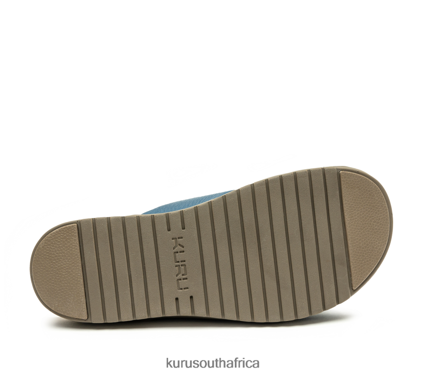 Women BREEZE 6X6J4J124 Kuru Mineral Blue/Faded Brown Shoes