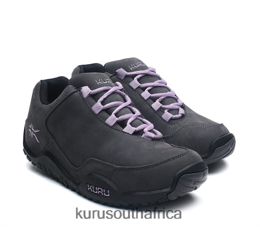 Women CHICANE WIDE 6X6J4J51 Kuru Smoke Gray/Jet Black/Violet Shoes