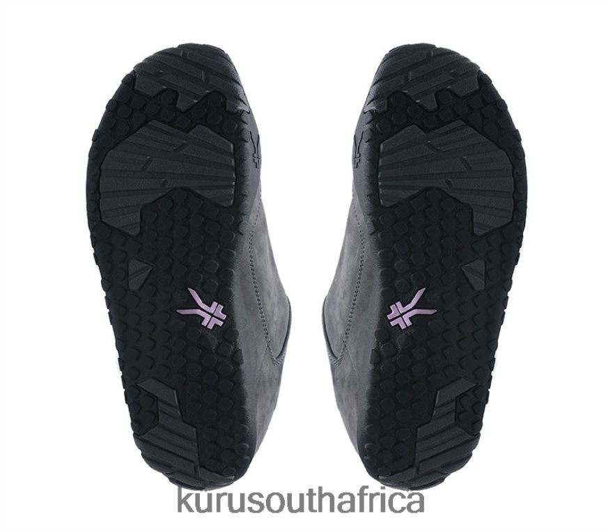 Women CHICANE WIDE 6X6J4J51 Kuru Smoke Gray/Jet Black/Violet Shoes