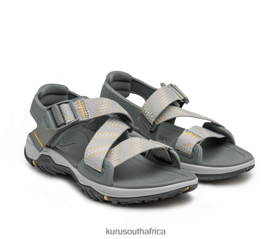 Women CURRENT 6X6J4J107 Kuru Cloud Gray/Soft Yellow Shoes