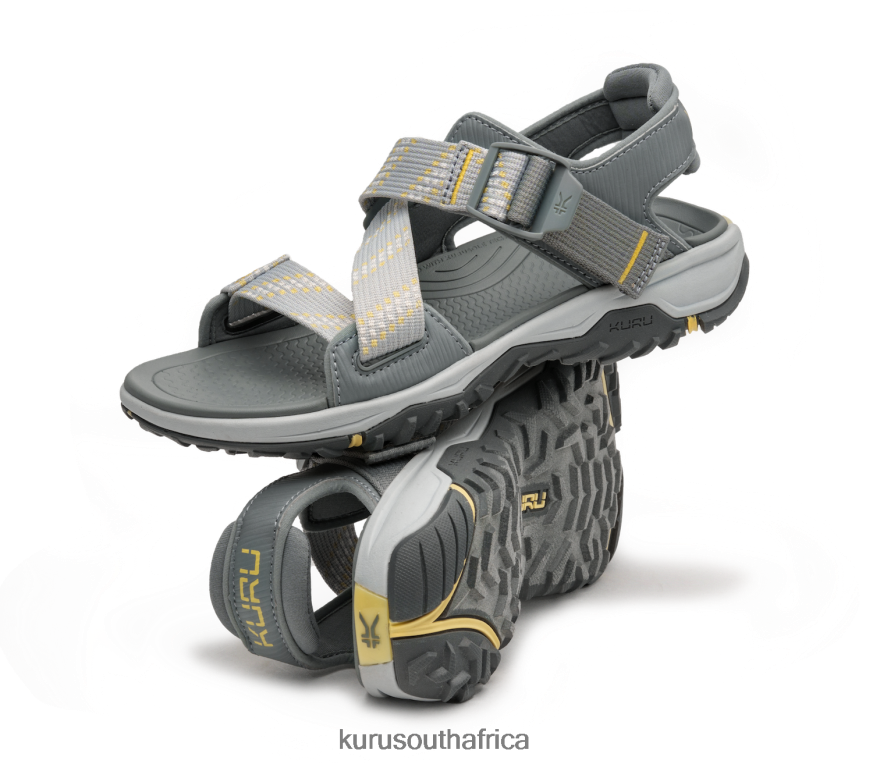 Women CURRENT 6X6J4J107 Kuru Cloud Gray/Soft Yellow Shoes