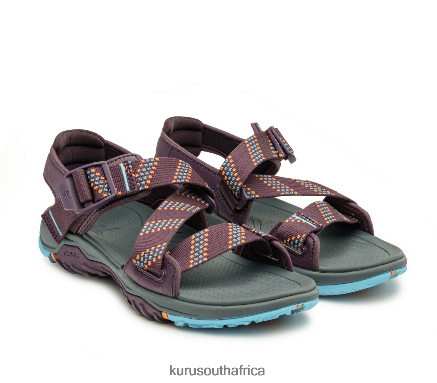 Women CURRENT 6X6J4J115 Kuru Plum/Aquatic Blue Shoes