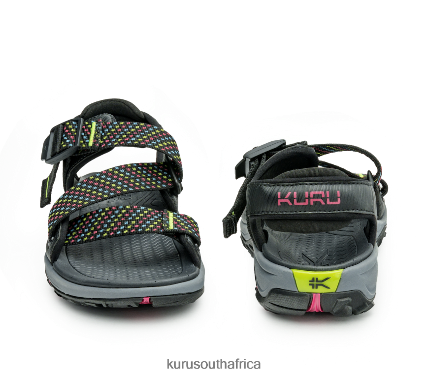 Women CURRENT 6X6J4J120 Kuru Jet Black/Multi Shoes