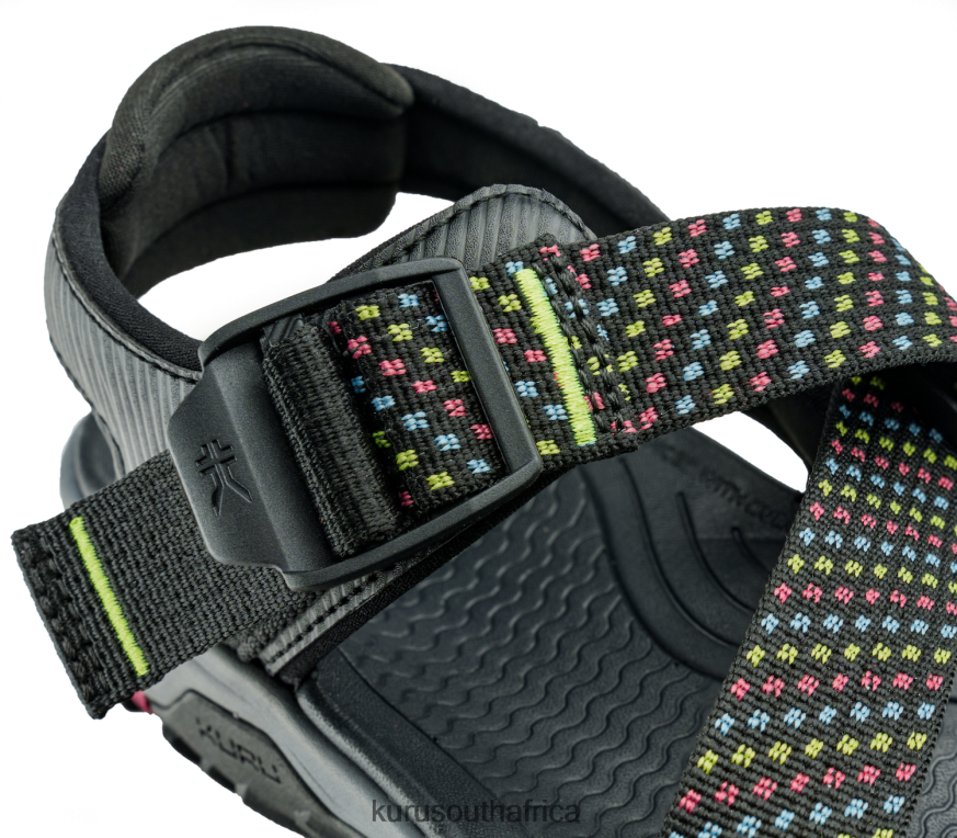 Women CURRENT 6X6J4J120 Kuru Jet Black/Multi Shoes